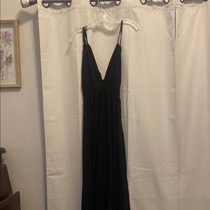 Timing Black Embellished Gown